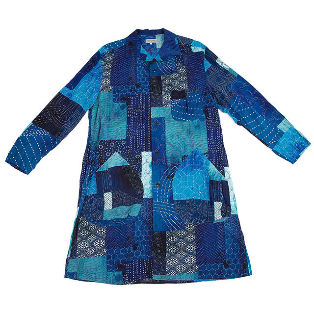 Yohji Yamamoto pour Homme 2015S/S Hankyu Exclusive "Sashiko" Printed Long Shirt