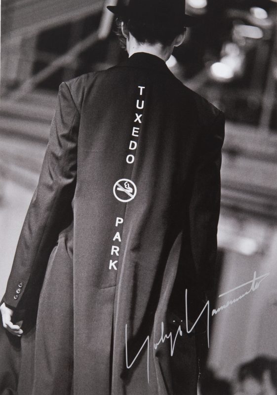 Yohji Yamamoto Pour Homme 2020A/W Invitation Card