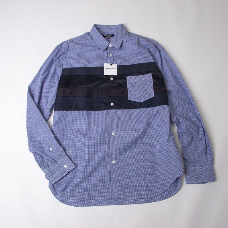 COMME des GARCONS HOMME AD2020 Plaids Switching Shirt