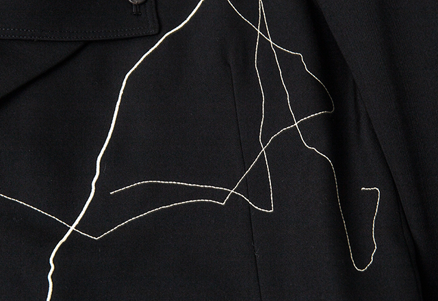 1994A/W Yohji Yamamoto POUR HOMME Embroideried Jacket