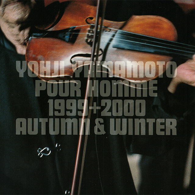 YOHJI YAMAMOTO POUR HOMME 1999+2000 AUTUMN & WINTER