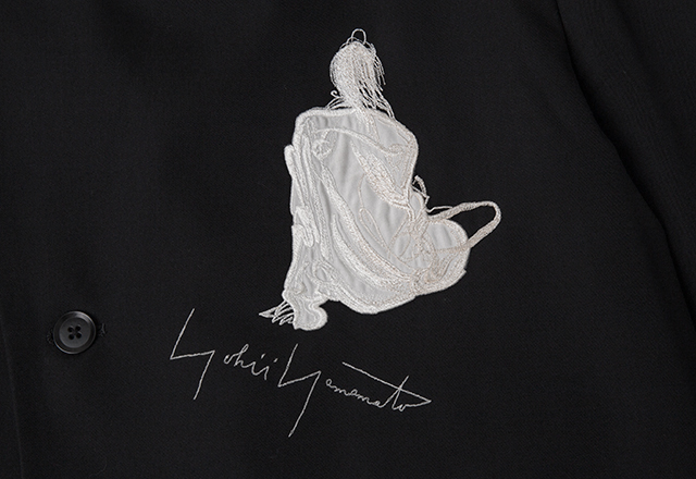 Yohji Yamamoto POUR HOMME Actress Embroidery Jacket