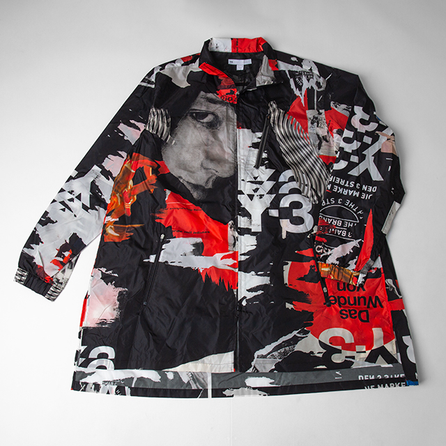 20-21A/W Y-3 x Uchida Suzume PRINTED LONG TRACK JACKET