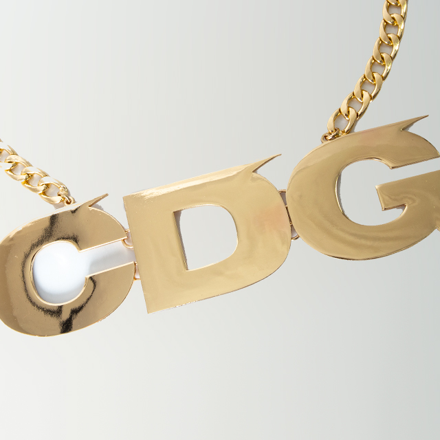 CDG Novelty BIG LOGO Necklace