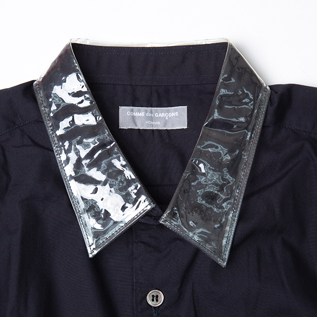 COMME des GARCONS HOMME PVC Collar Shirt