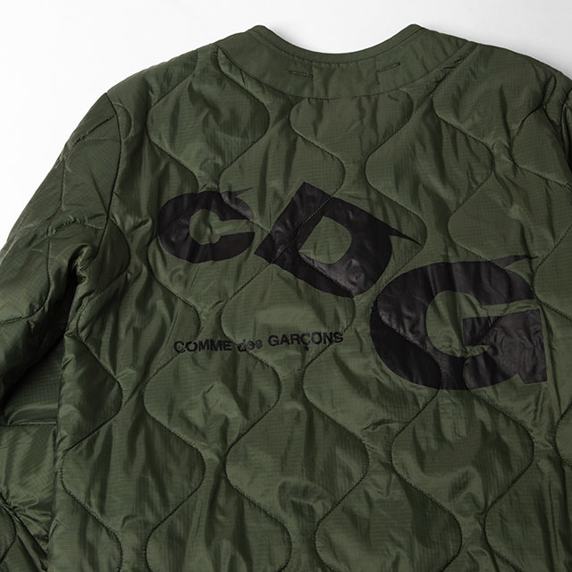 CDG (COMME des GARCONS) Back Logo Printed Alpha Liner Jacket