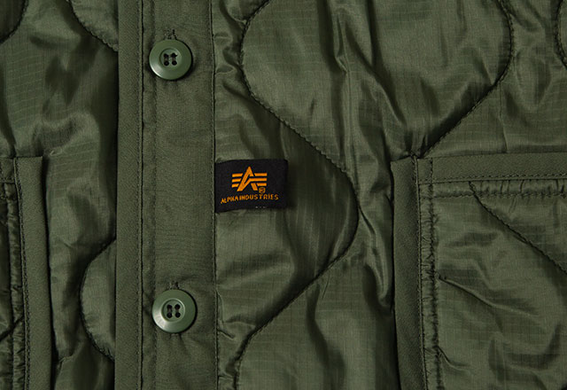 CDG (COMME des GARCONS)  Back Logo Printed Alpha Liner Jacket