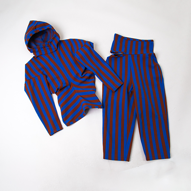 AD1990 COMME des GARCONS Striped Hoodie & Pants