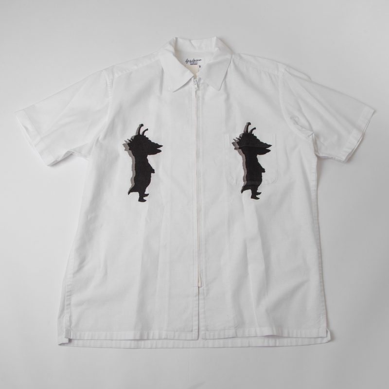 Yohji Yamamoto POUR HOMME Kanegon Printed Full-zip Shirt