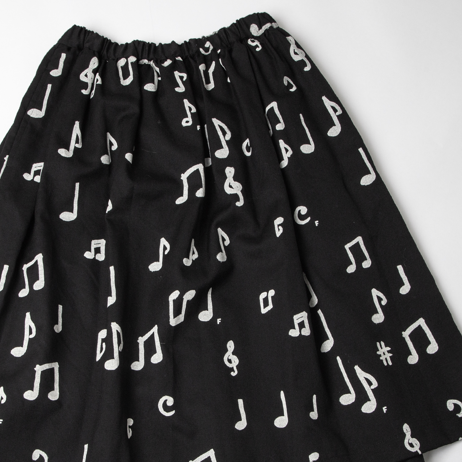 BLACK COMME des GARCONS Printed Skirt