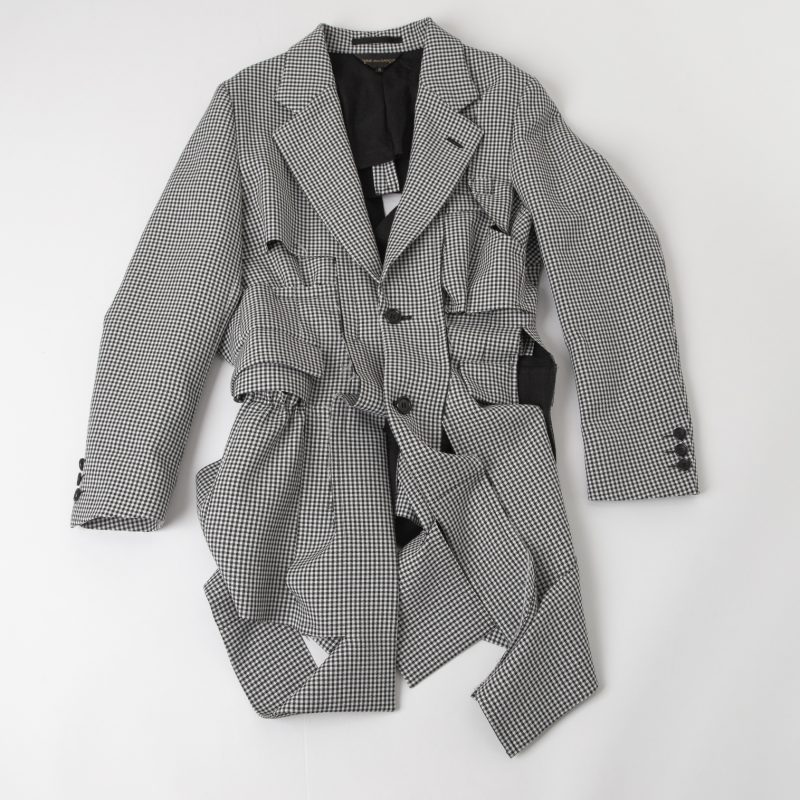 COMME des GARCONS AD2013 Puppy tooth Cutting Design Jacket