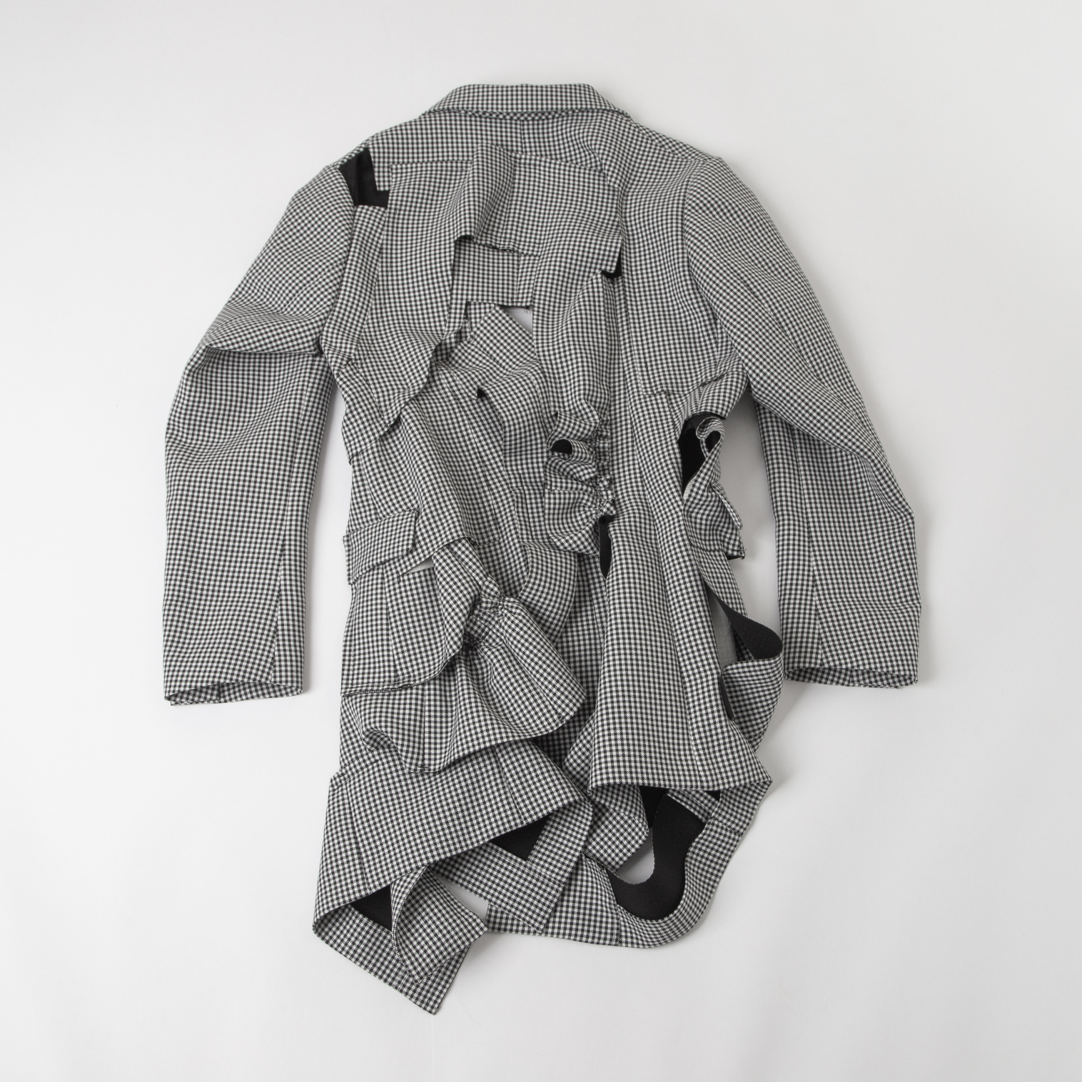 COMME des GARCONS AD2013 Puppy tooth Cutting Design Jacket