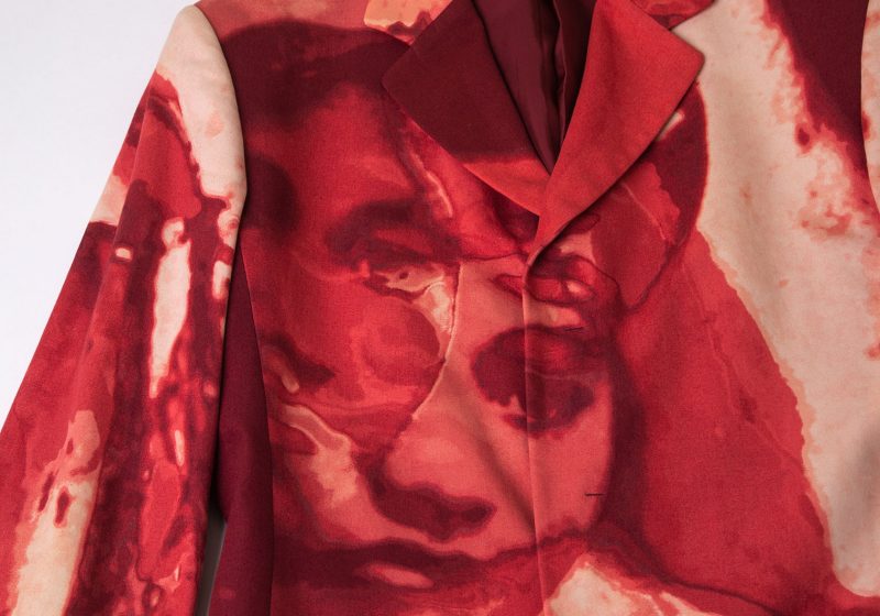 Jean Paul GAULTIER Face Printed Jacket
