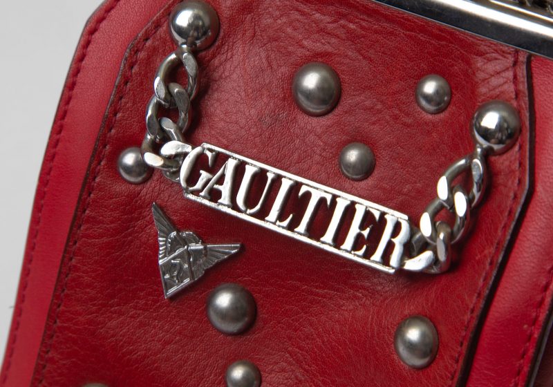 Jean Paul GAULTIER Studs Mini Leather Shoulder bag