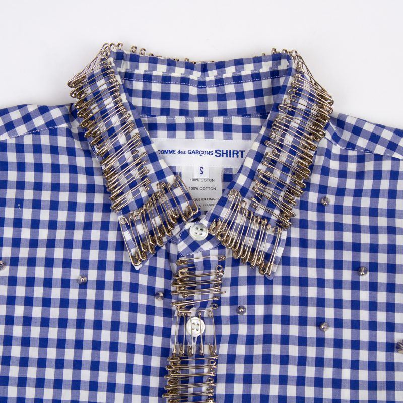 COMME des GARCONS SHIRT Pin & Studs Decorated Shirt