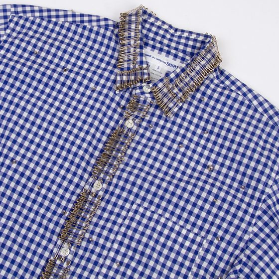 COMME des GARCONS SHIRT Pin & Studs Decorated Shirt