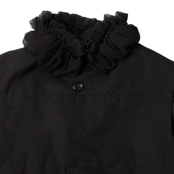 tricot COMME des GARCONS Lining Frill Vest
