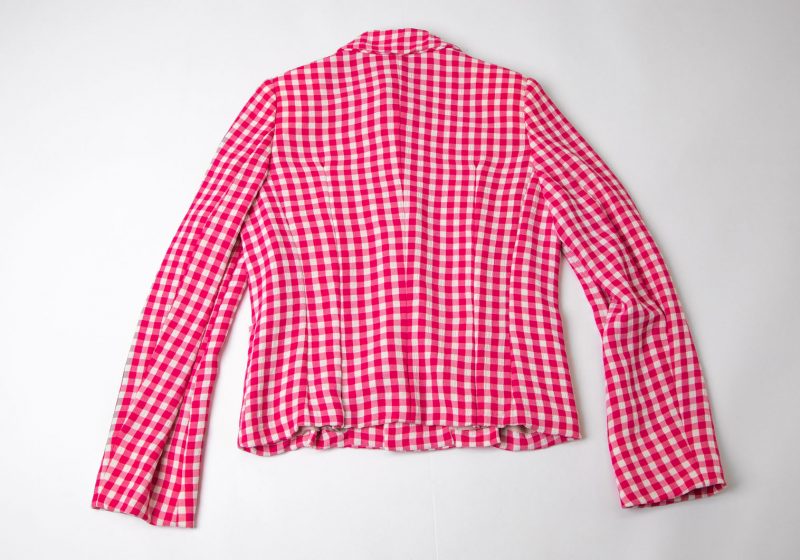 COMME des GARCONS Checkered Switching Jacket