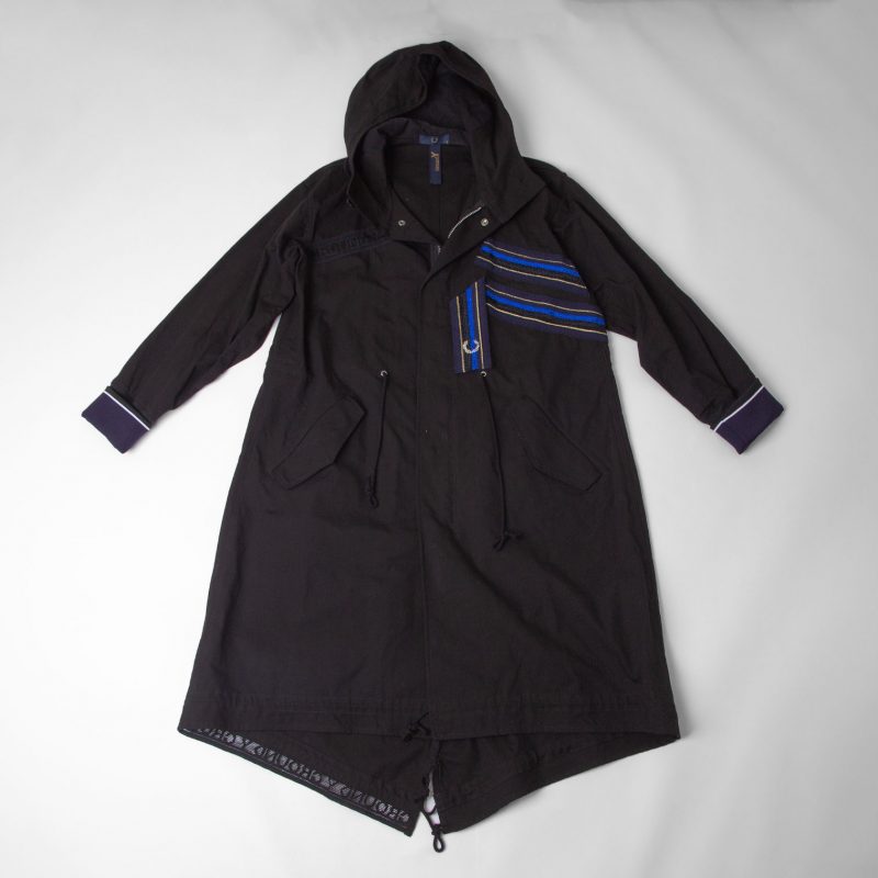 Ground Y x FRED PERRY S/S2020 Tape Pasted Mods Coat