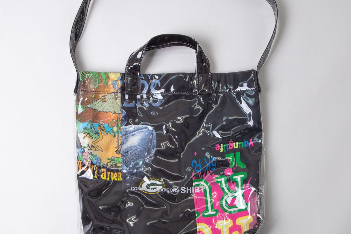 COMME des GARCONS SHIRT PVC Messenger Bag