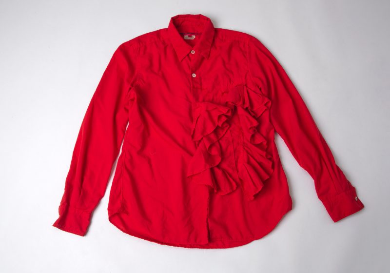 COMME des GARCONS Frill Switching Shirt
