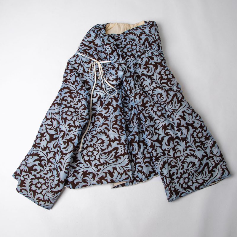 1996A/W COMME des GARCONS Frocky Printed Wrap Jacket