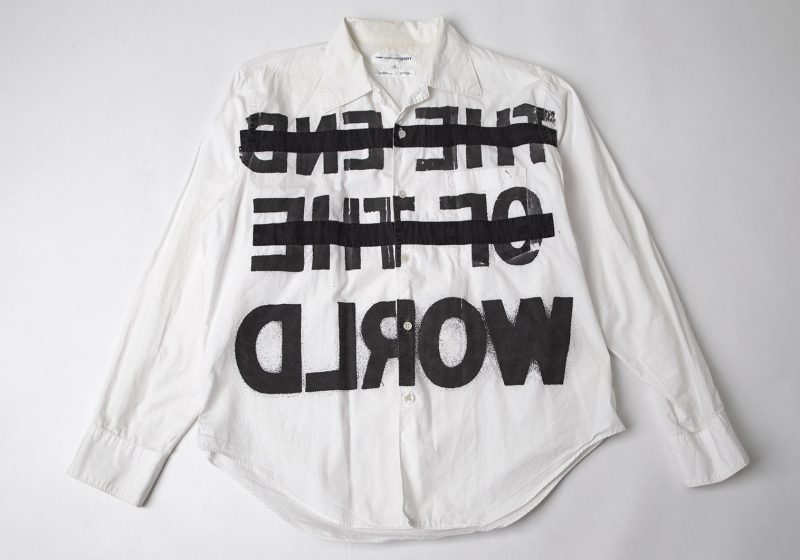 COMME des GARCONS SHIRT Printed Switching Shirt