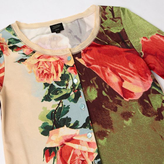 Jean Paul GAULTIER FEMME Flower Printed Shirt