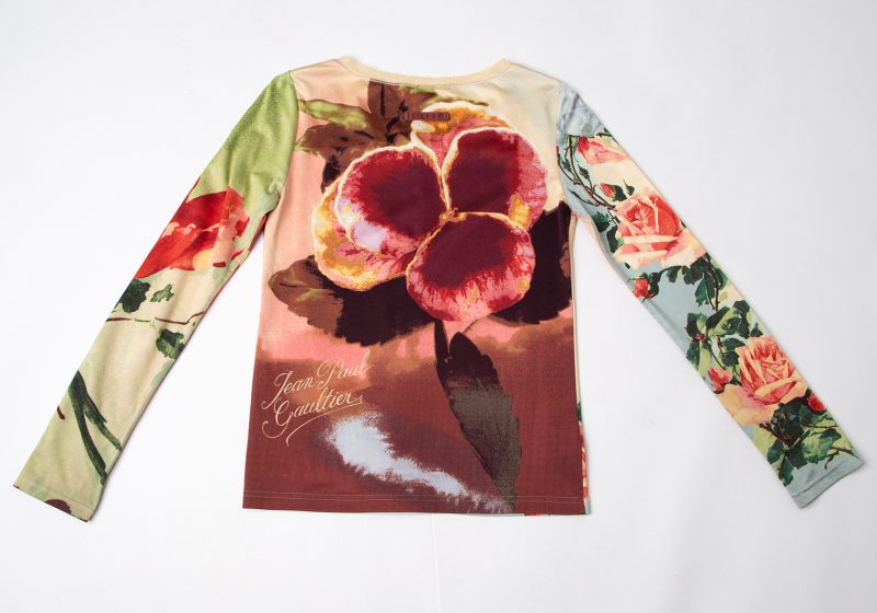 Jean Paul GAULTIER FEMME Flower Printed Shirt 