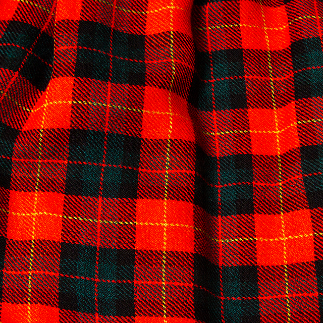 tricot COMME des GARCONS Turtan Check Layered Skirt