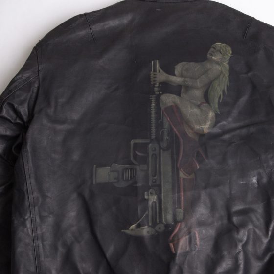 Y’s for men (Yohji Yamamoto) A/W2009 JUSTIN DAVIS Printed Leather Blouson