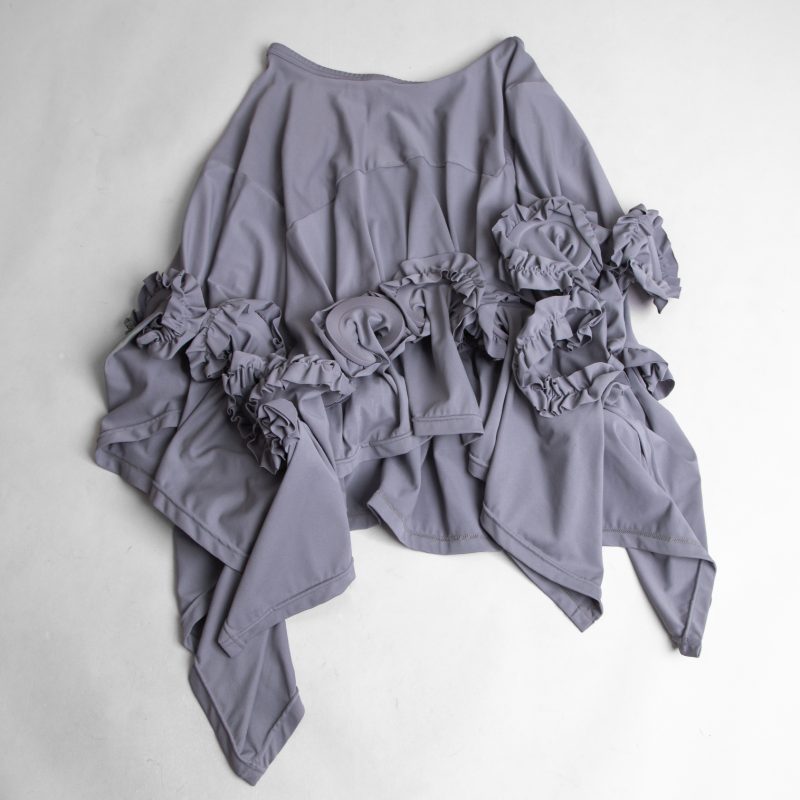 A/W 2007 COMME des GARCONS Wire Frill Circle Design Skirt
