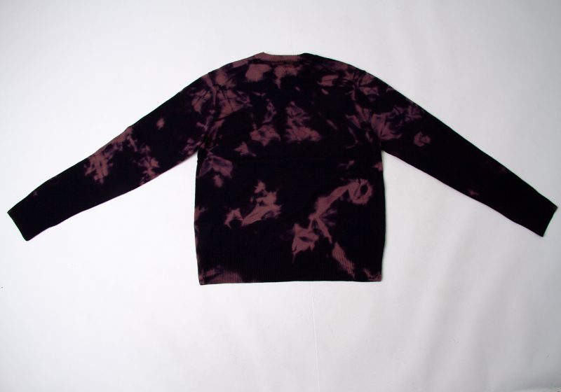 AD2004 COMME des GARCONS HOMME Uneven Printed Knit Sweater