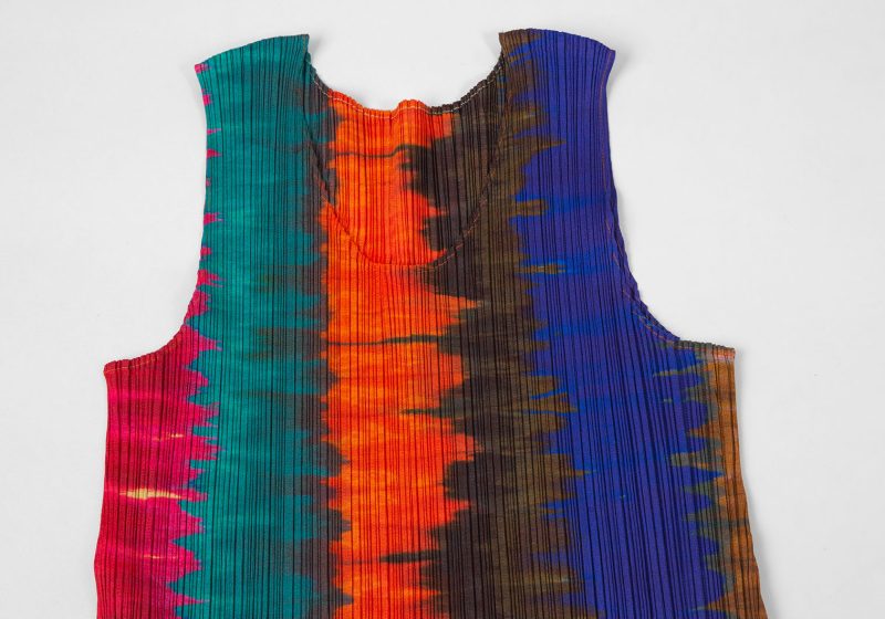 PLEATS PLEASE ISSEY MIYAKE Colorful Printed Tunic