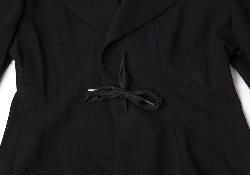 Yohji Yamamoto FEMME Lace-up Design Long Jacket