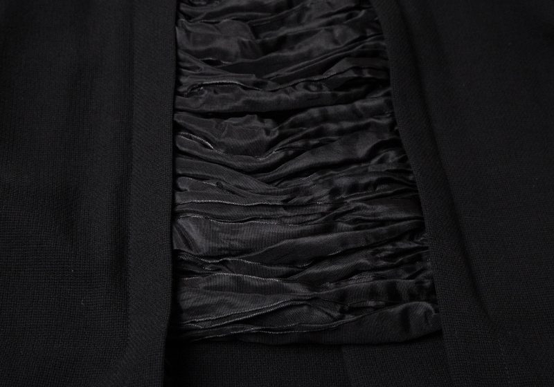 Yohji Yamamoto FEMME Lace-up Design Long Jacket