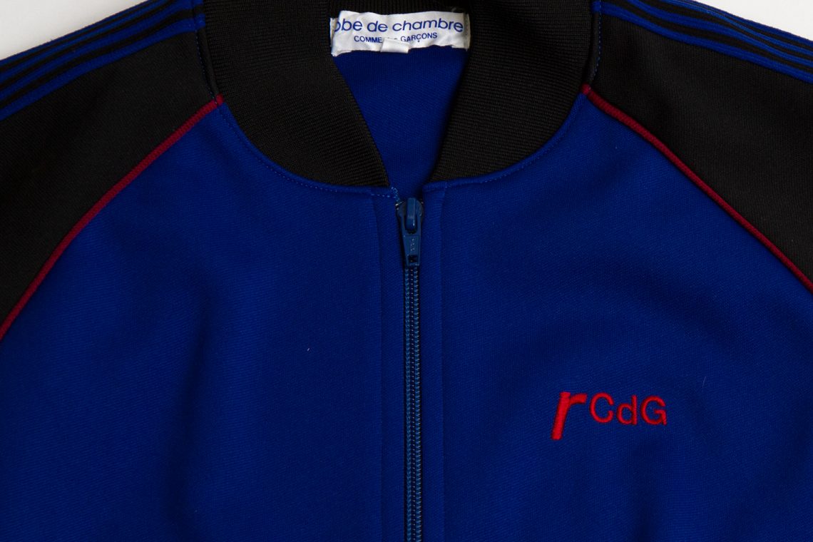 robe COMME des GARCONS rCDG Logo Embroidery Track Jacket