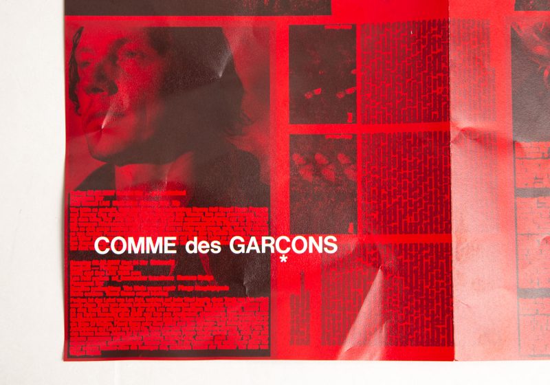 COMME des GARÇON S/S 2022 Sale Invitation card