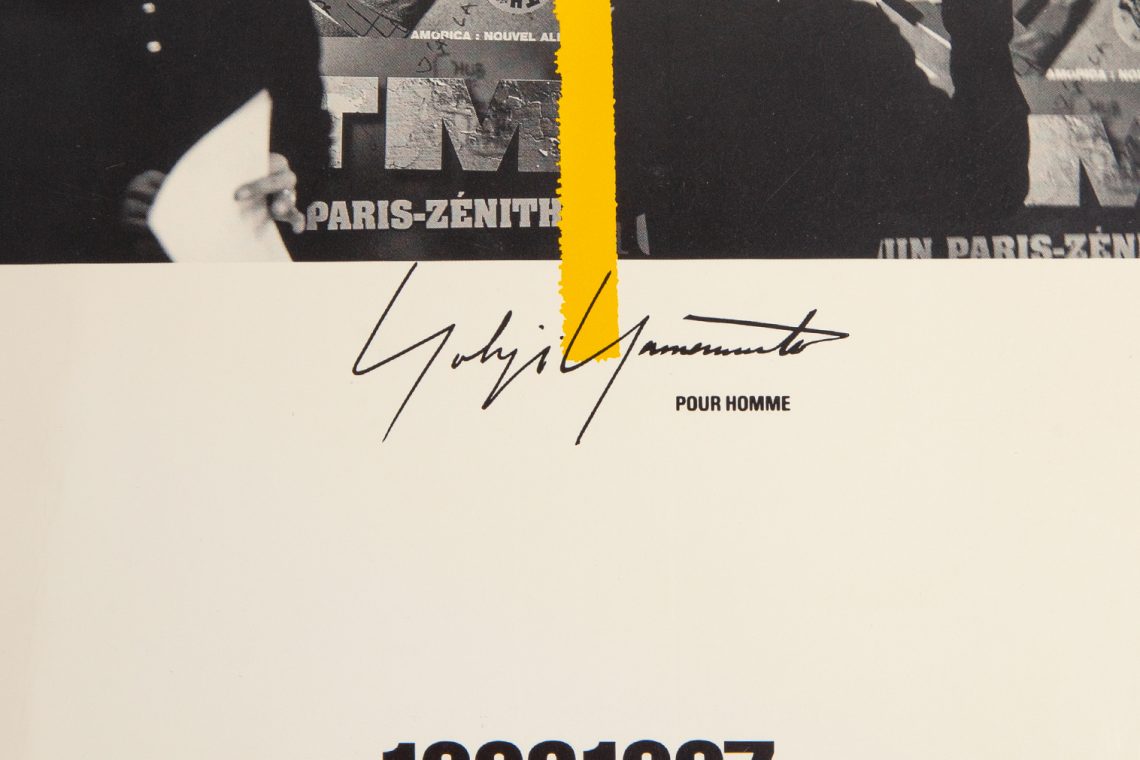 Yohji Yamamoto POUR HOMME AUTUMN & WINTER 1996 1997 Invitation