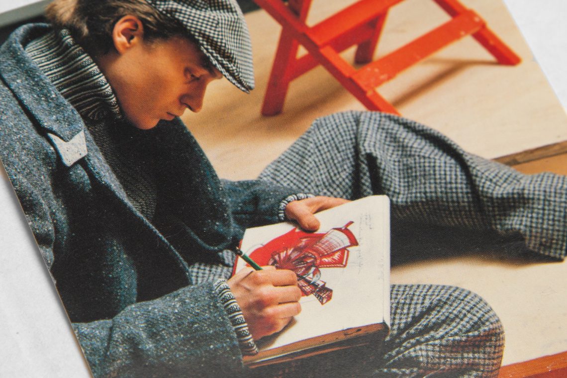 Yohji Yamamoto POUR HOMME 2001 – 2002 AUTOMNE HIVER Invitation Card