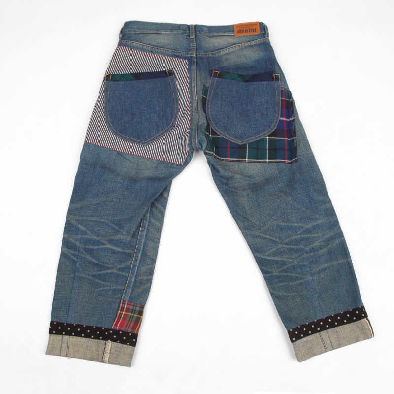 JUNYA WATANABE COMME des GARCONS Denim Patchwork Design Jeans