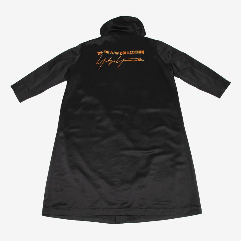 Yohji Yamamoto POUR HOMME 95-96A/W Logo Printed Staff Coat