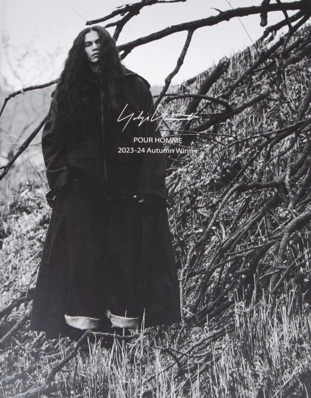 Yohji Yamamoto POUR HOMME 2023 - 24 Autumn Winter Look Book