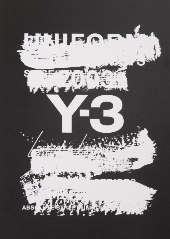 S/S 2025 Y-3 Invitation Post Card