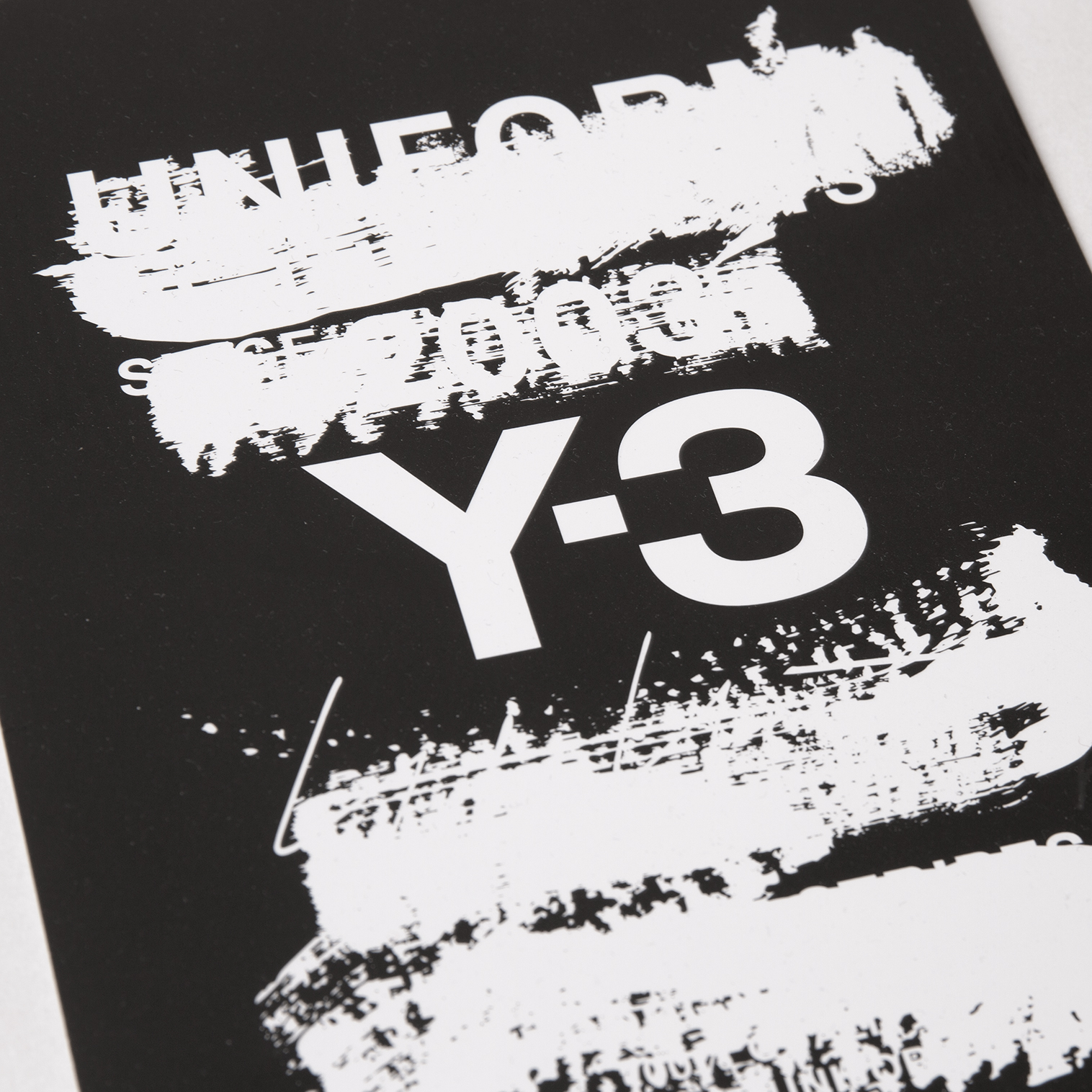 S/S 2025 Y-3 Invitation Post Card