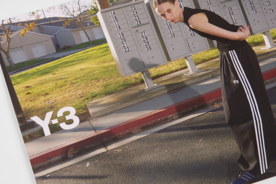 S/S2025 Y-3 Invitation Post Card