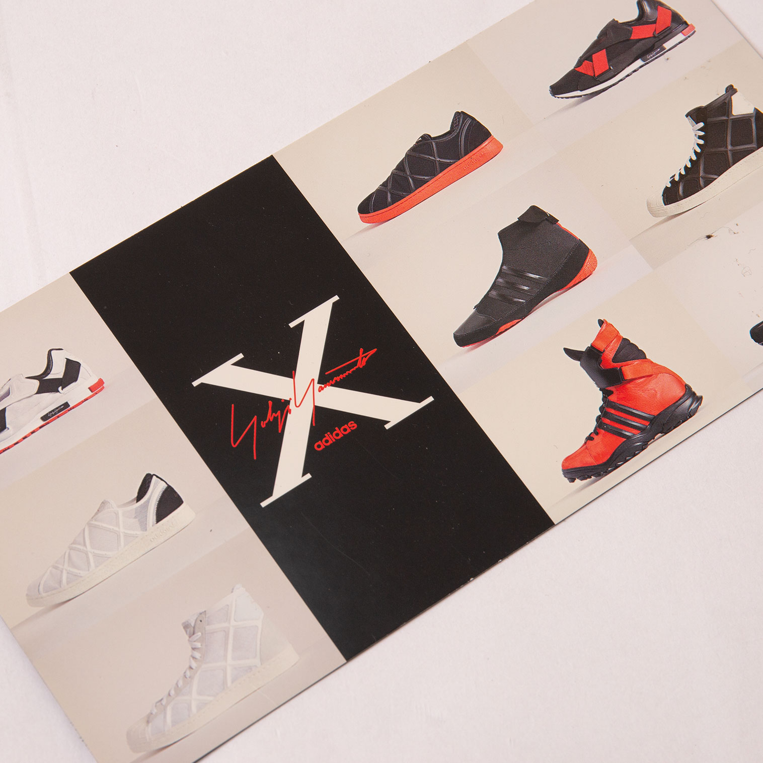 Yohji Yamamoto x adidas 2011A/W 10th Anniversary Series Card