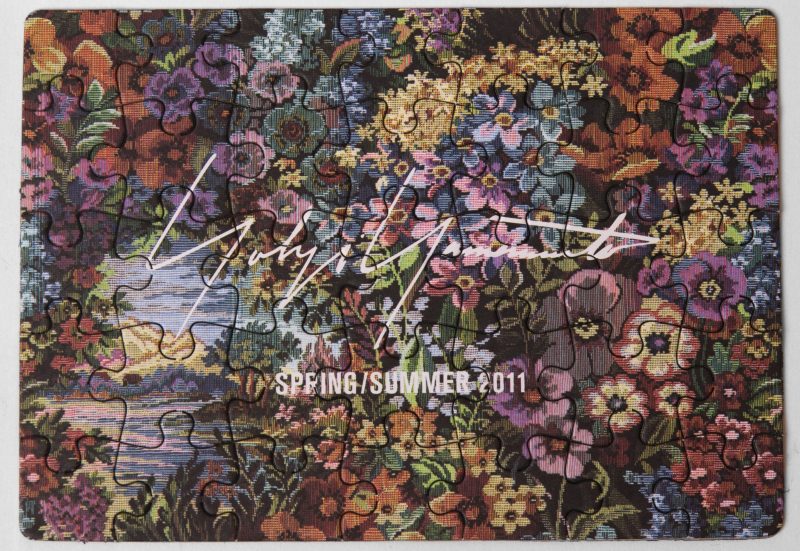 Yohji Yamamoto FEMME Spring Summer 2011 Puzzle Card