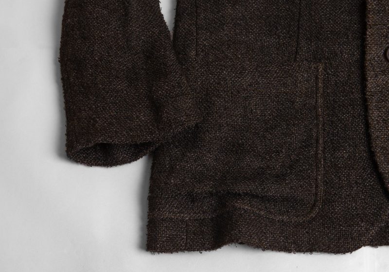 ZIGGY CHEN A/W2023 Dyed Linen Blended Jacket
