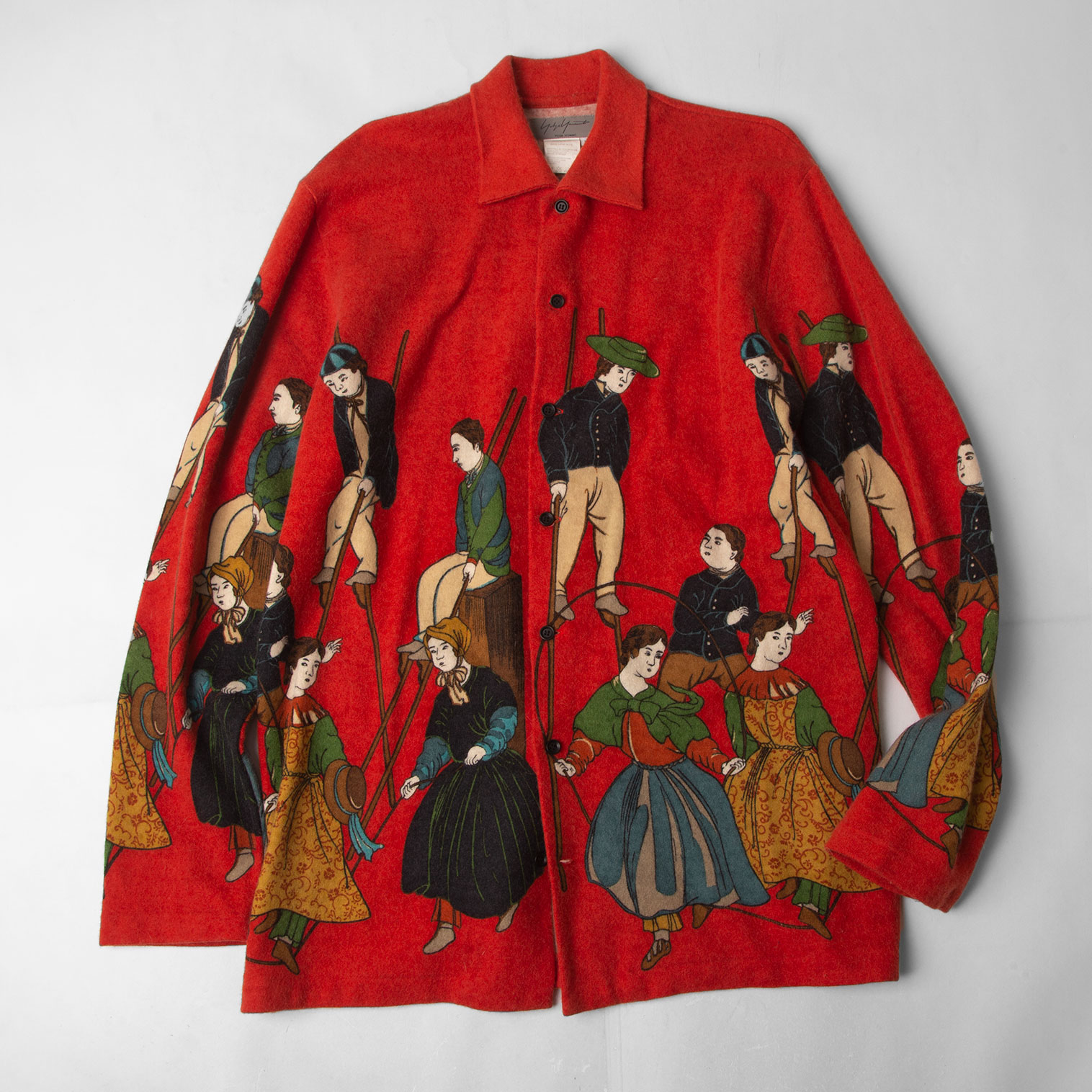 Yohji Yamamoto POUR HOMME A/W1995 Rokumeikan Knit Shirt